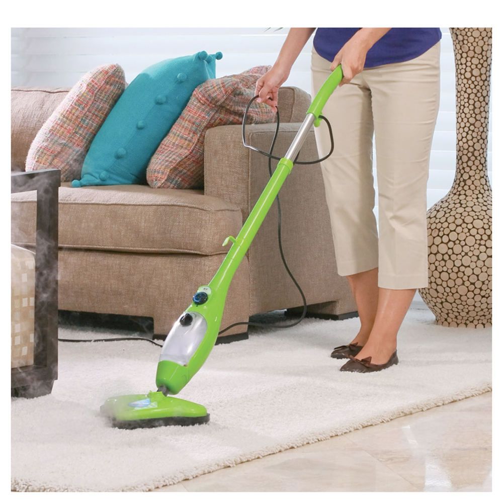 Как мыть полы пылесосом. Паровая швабра h2o mop x5. приспособления для мытья полов. паровая щетка для уборки квартиры. швабра для мытья ковров и паласов.
