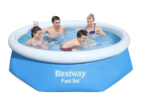 Puflanadigan aylana basseyn 244x76 см Bestway, 2 image Puflanadigan aylana basseyn 244x76 см Bestway, 2 image