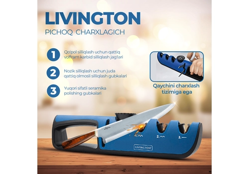 Livington Blade universal pichoq charxlagich, 2 image Livington Blade universal pichoq charxlagich, 2 image