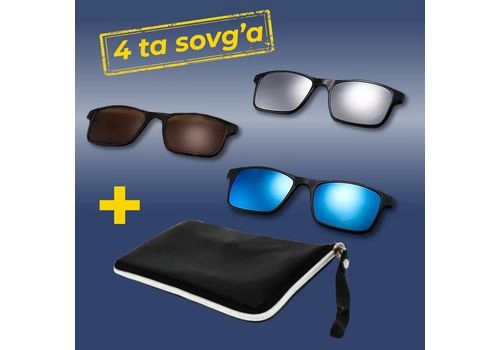 Magniklip 6 in 1 polarizatsiya ko'zoynaklari, 5 image