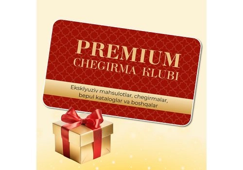 Premium Chegirma Klubi kartasi Premium Chegirma Klubi kartasi