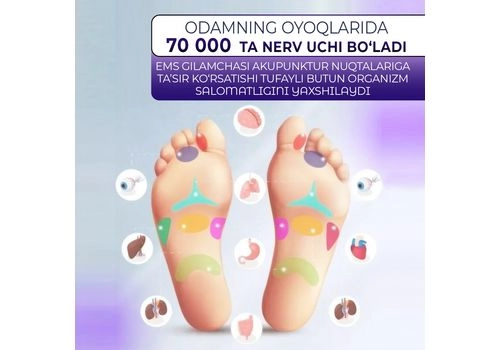 Массажный коврик для ног EMS (миостимулятор), изображение 4 Массажный коврик для ног EMS (миостимулятор), изображение 4