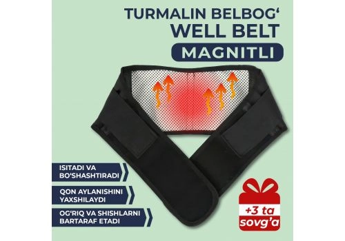 Magnitli WellBelt Turmalin belbog‘ Magnitli WellBelt Turmalin belbog‘