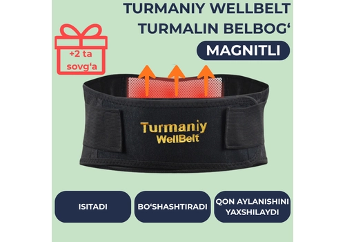 Turmaniy WellBelt turmalin belbog‘i