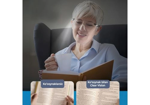 Увеличительные очки с подсветкой Clear Vision, 3 image Увеличительные очки с подсветкой Clear Vision, 3 image